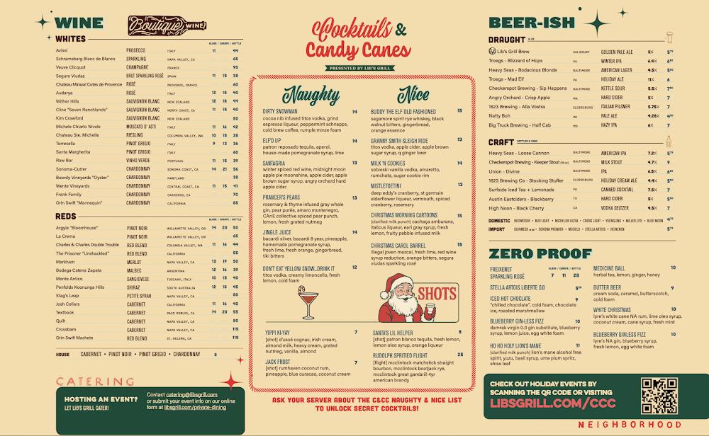 Lib's Grill Menu image 2